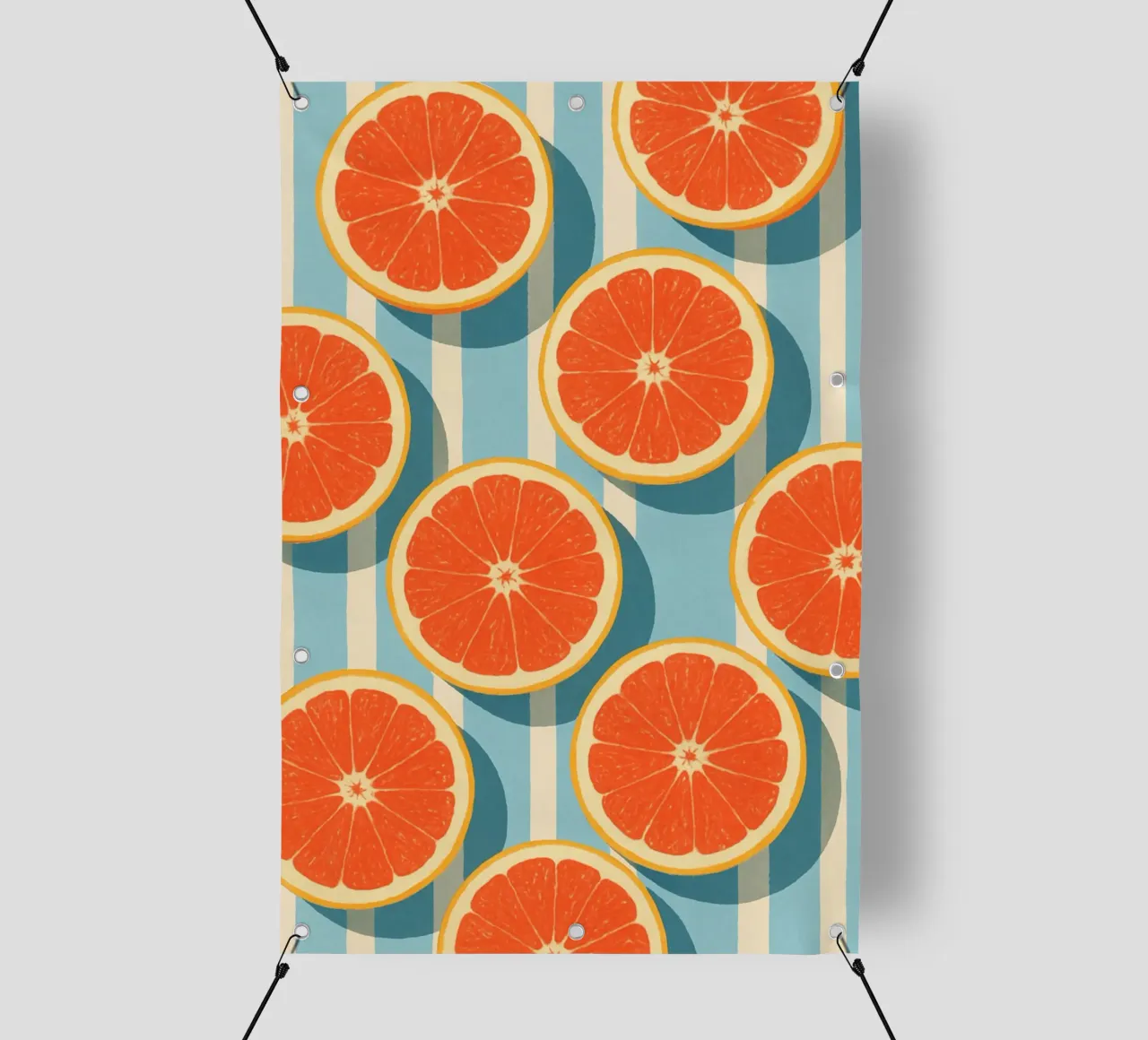 Grapefruit telo in pvc da Gypsy Galleria