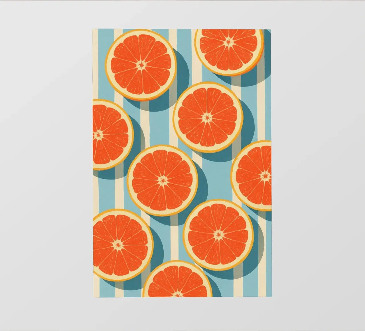 Grapefruit telo in pvc da Gypsy Galleria