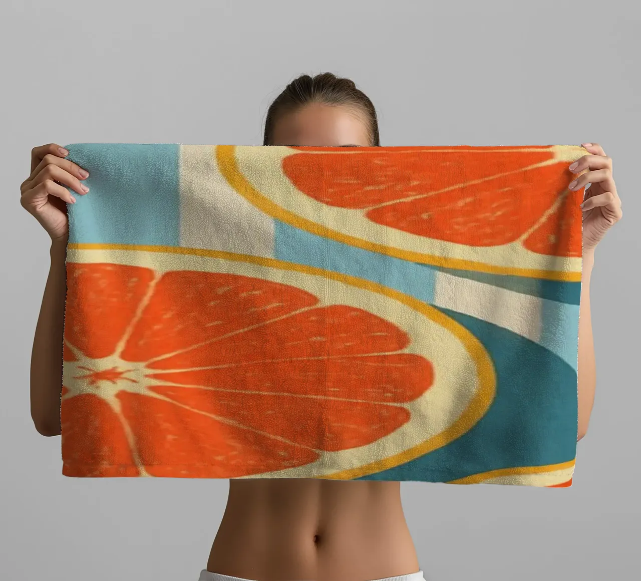 Grapefruit asciugamano da bagno da Gypsy Galleria