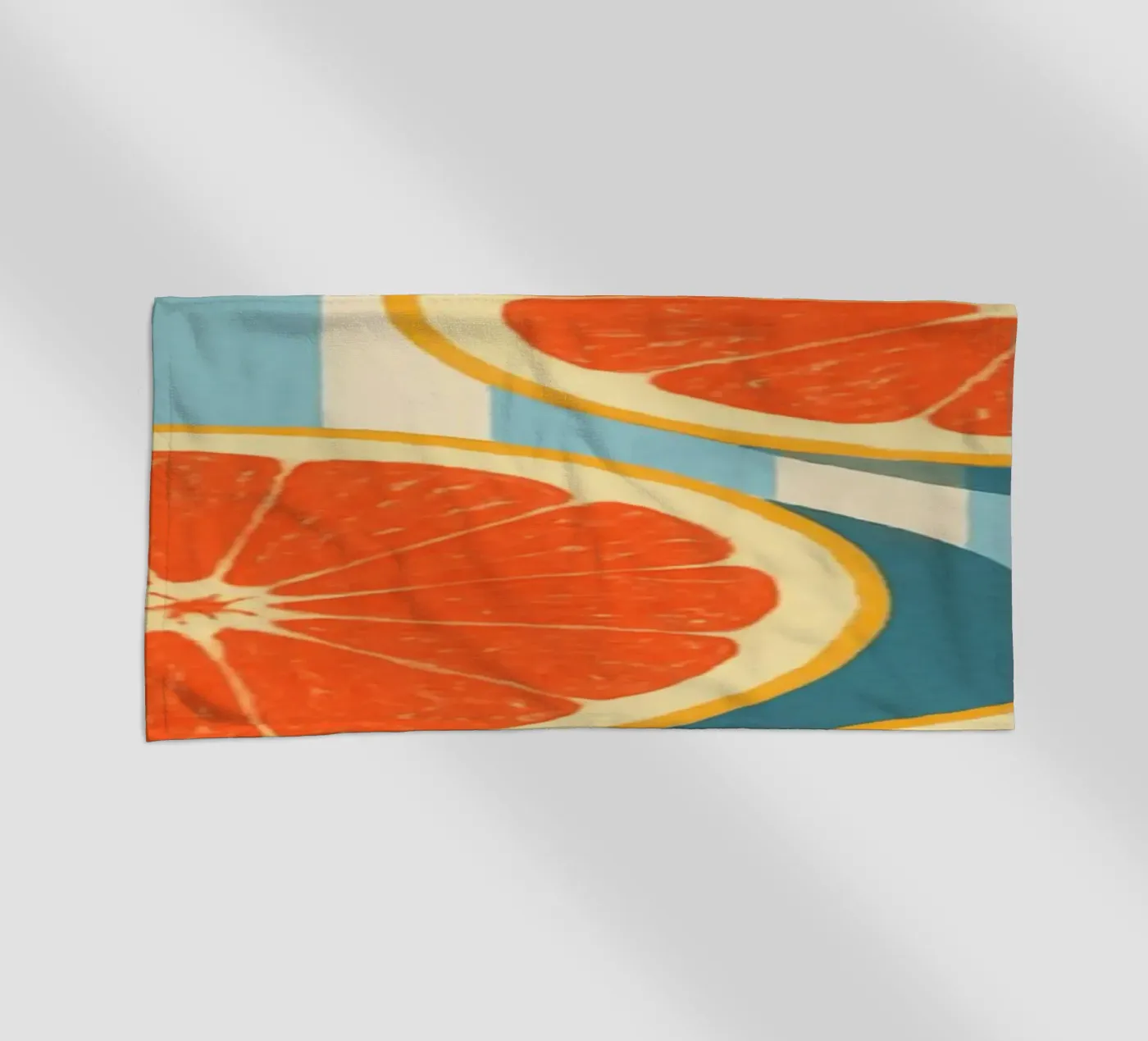 Grapefruit strandhanddoek van Gypsy Galleria