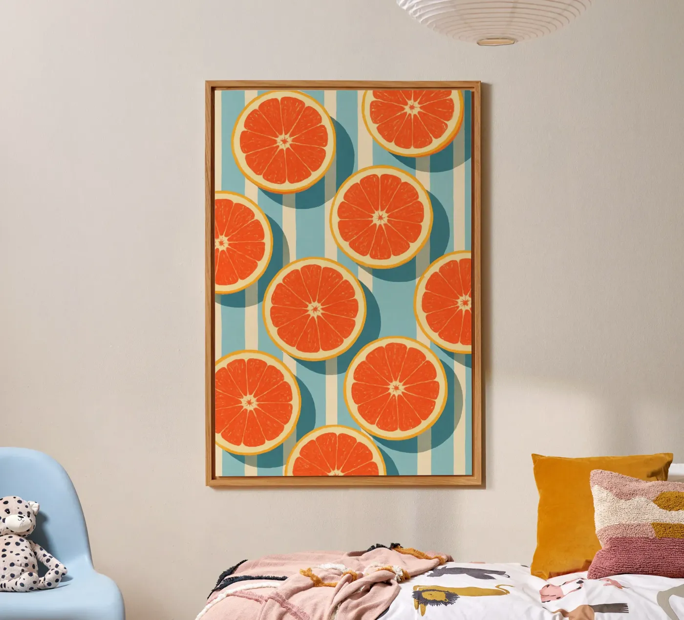 Grapefruit forex plate by Gypsy Galleria