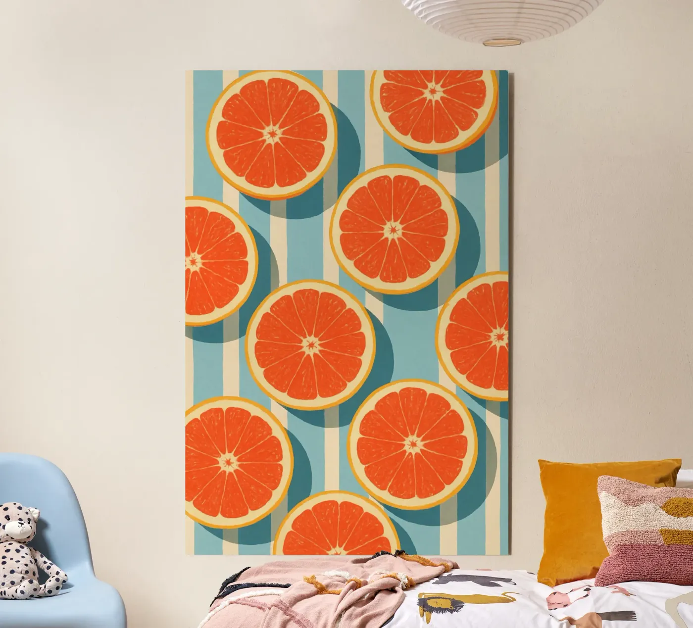 Grapefruit forex plate by Gypsy Galleria