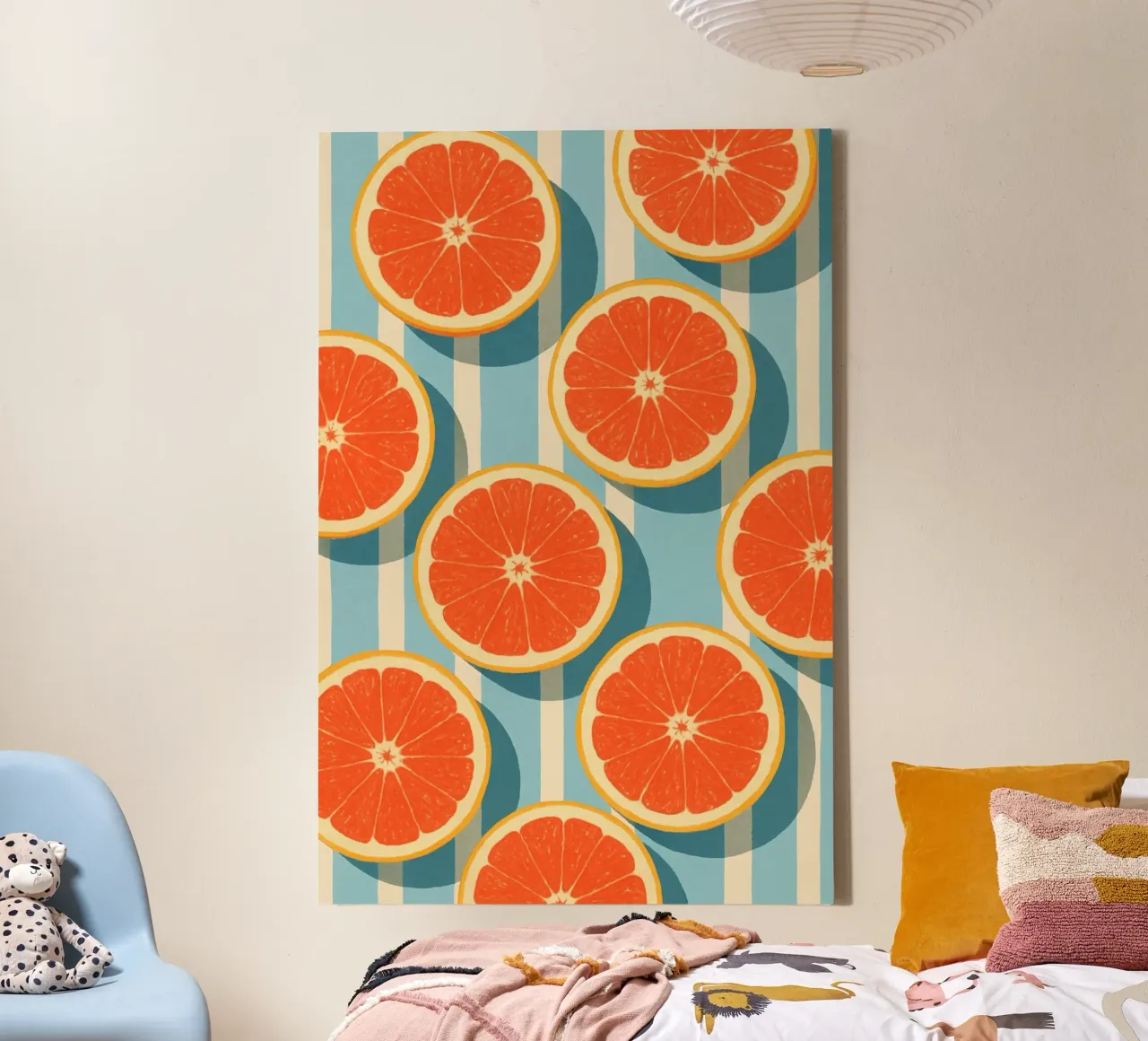 Grapefruit tela da Gypsy Galleria