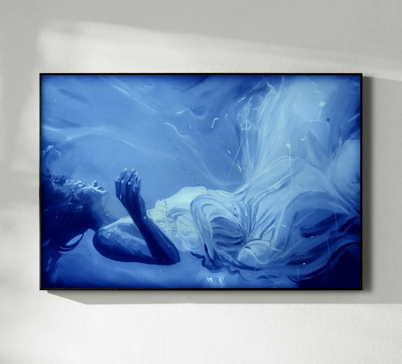 Immergetevi in profondità plexiglass da Happy 😃 Art 🎨 by Christine Schnoell