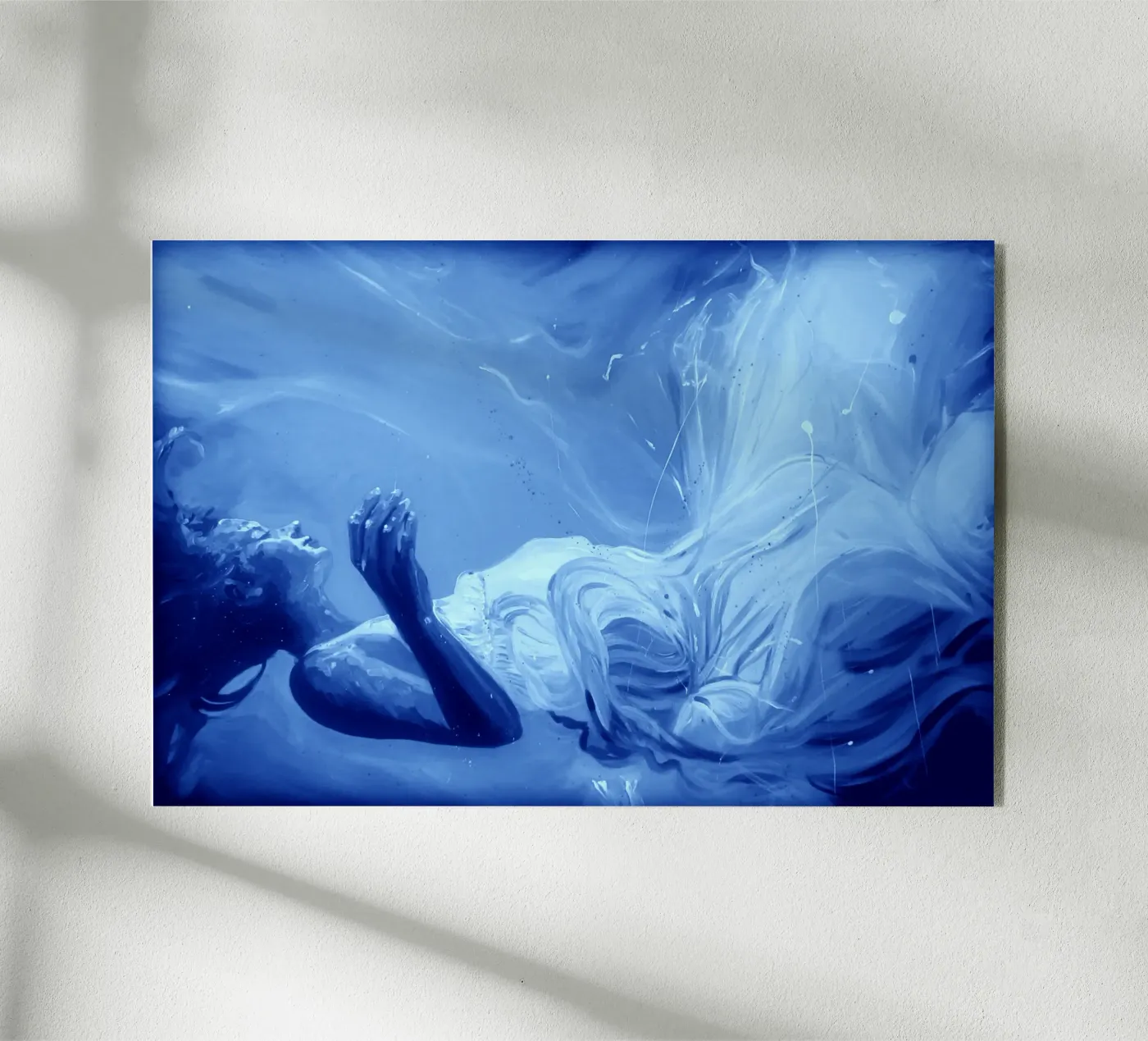 Immergetevi in profondità plexiglass da Happy 😃 Art 🎨 by Christine Schnoell