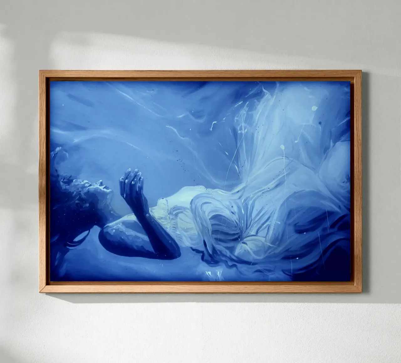 Immergetevi in profondità alluminio dibond da Happy 😃 Art 🎨 by Christine Schnoell