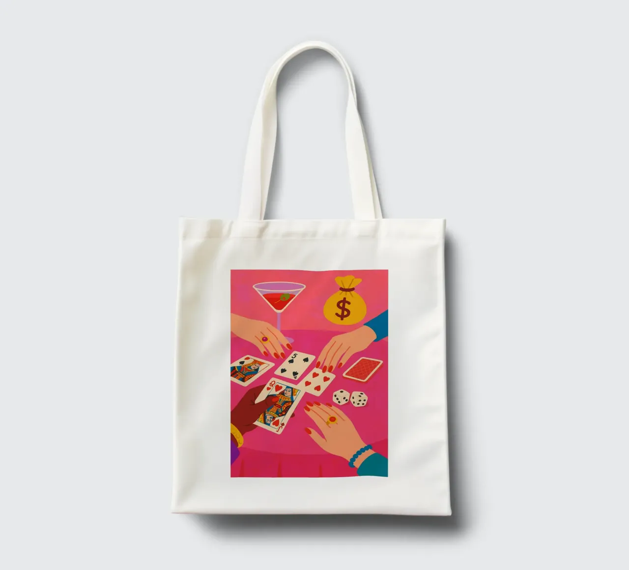 The Game borsa in juta da Gypsy Galleria