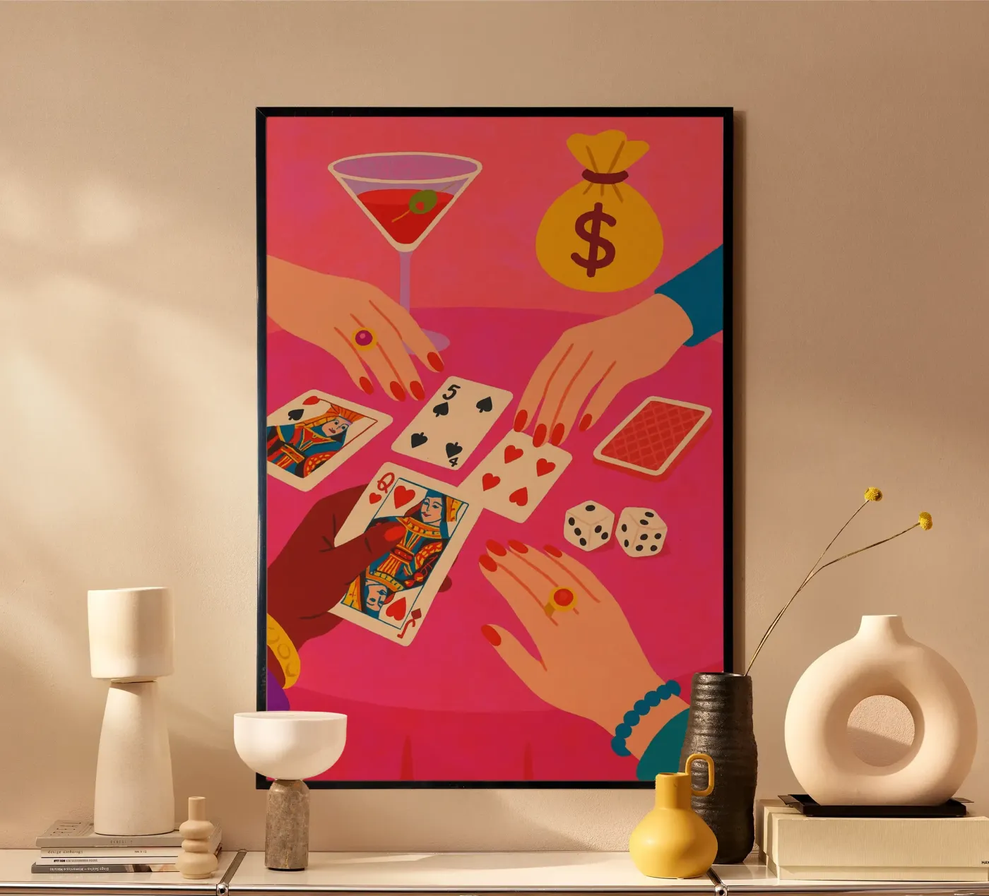The Game poster by Gypsy Galleria