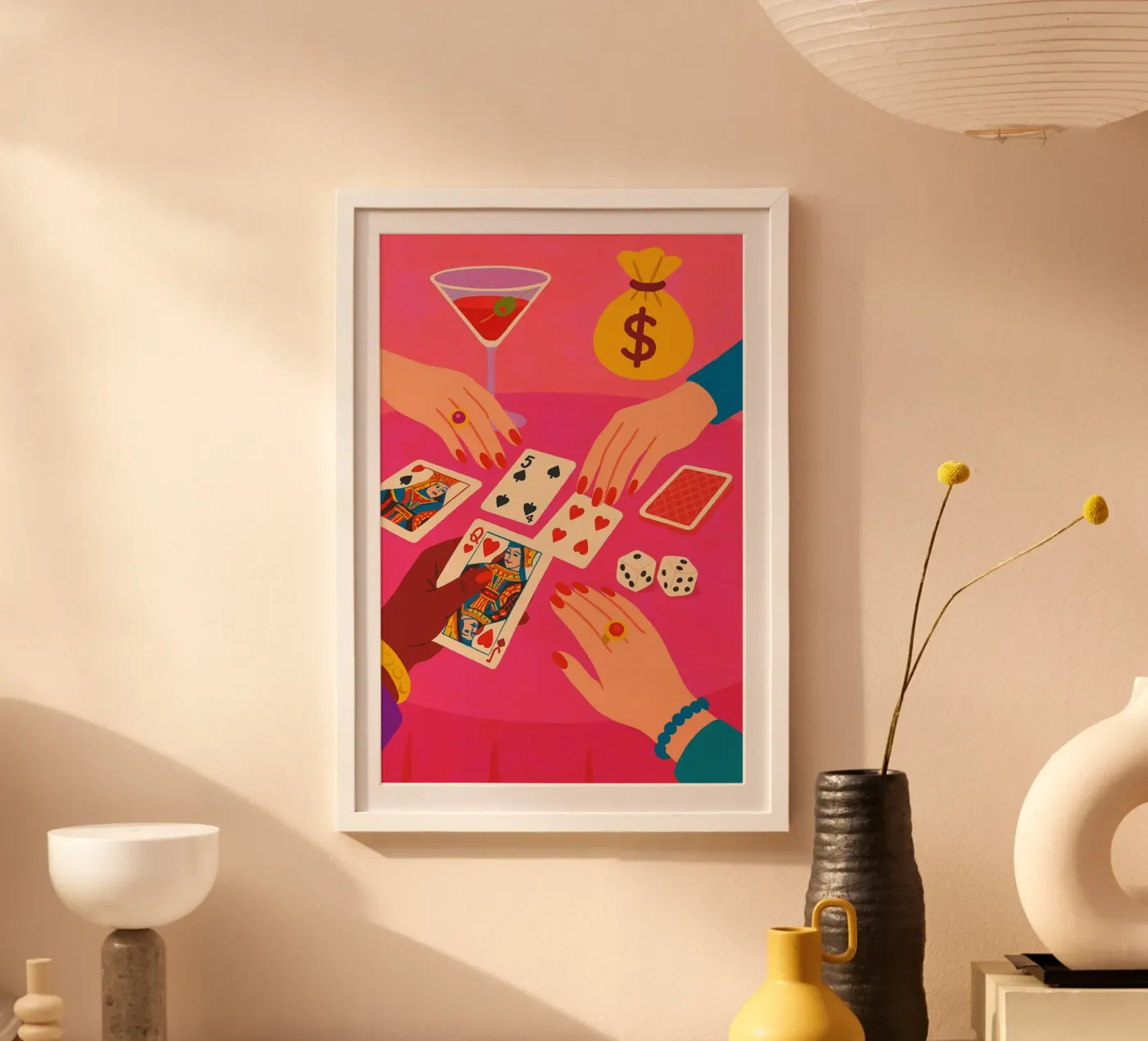 The Game poster by Gypsy Galleria