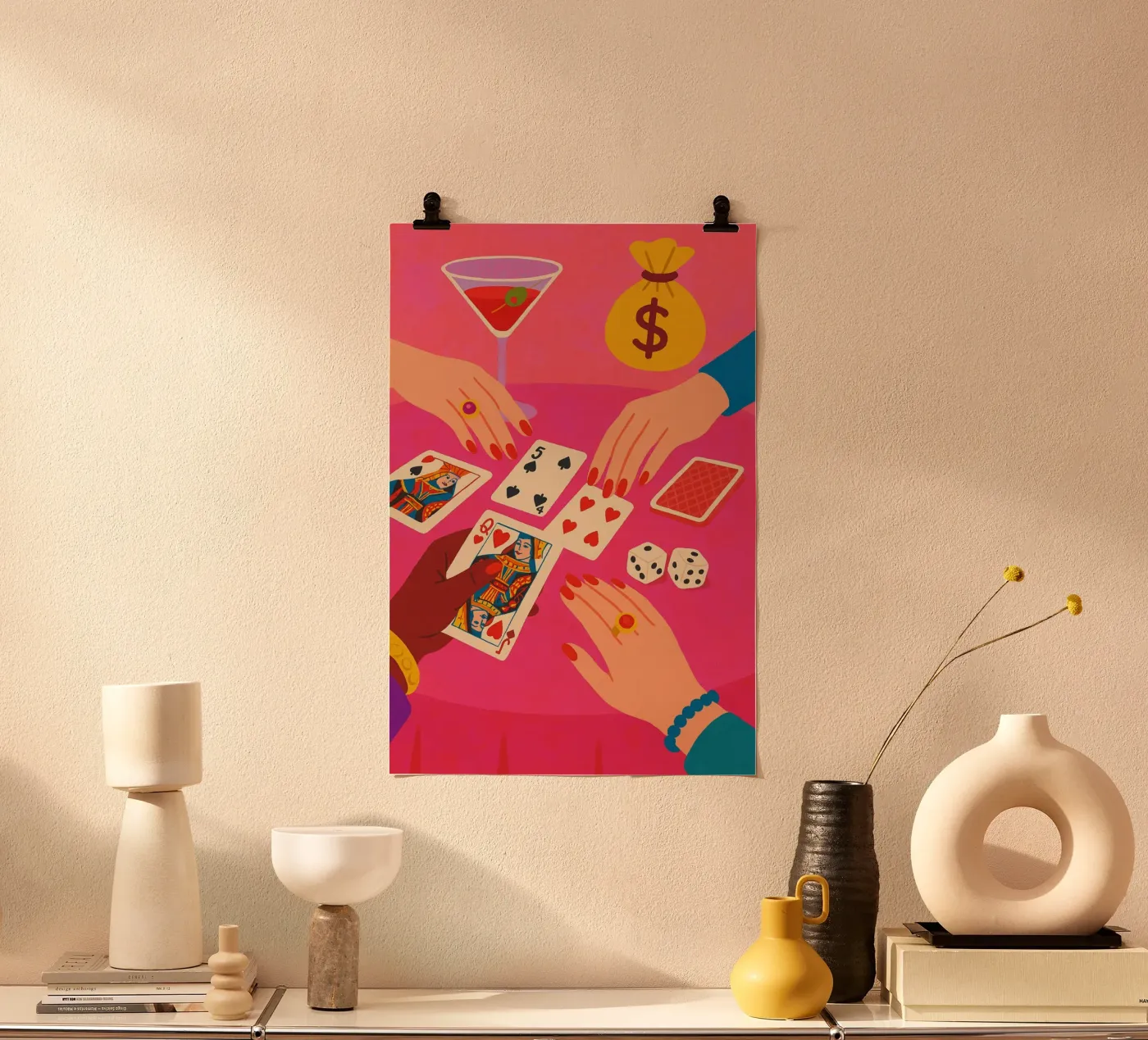 The Game poster by Gypsy Galleria