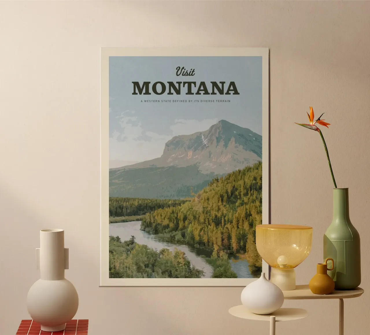 Viaggio in Montana poster da Mercury Club