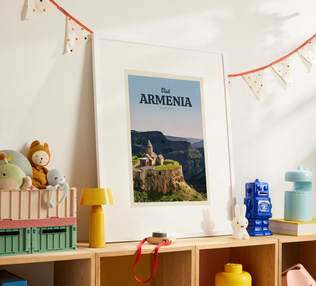 Viaggio in Armenia poster con telaio in plastica da Mercury Club