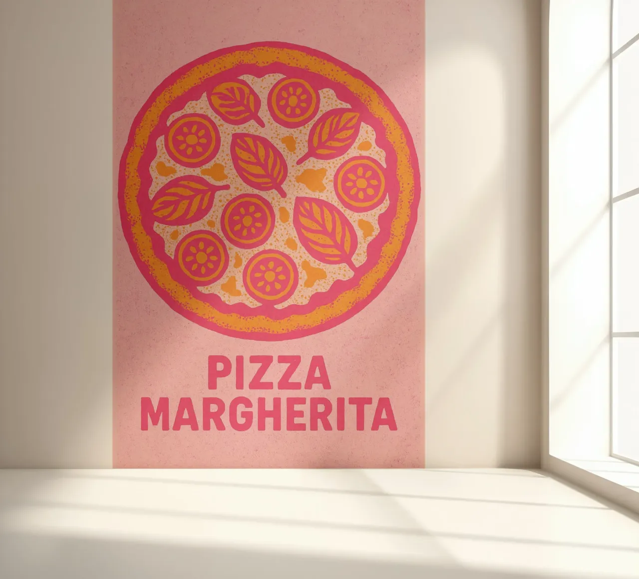 Pizza Margherita Fototapete von Gypsy Galleria