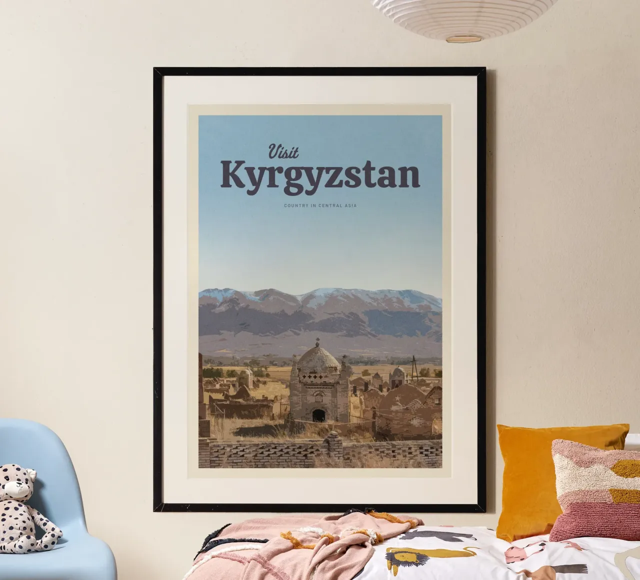 Viaggio in Kirghizistan carta hahnemühle da Mercury Club