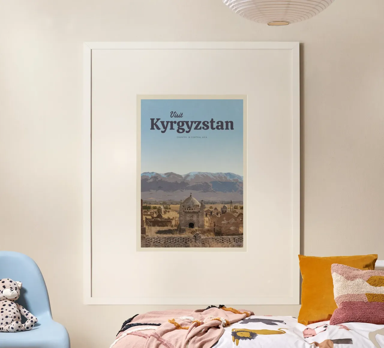 Viaggio in Kirghizistan carta hahnemühle da Mercury Club