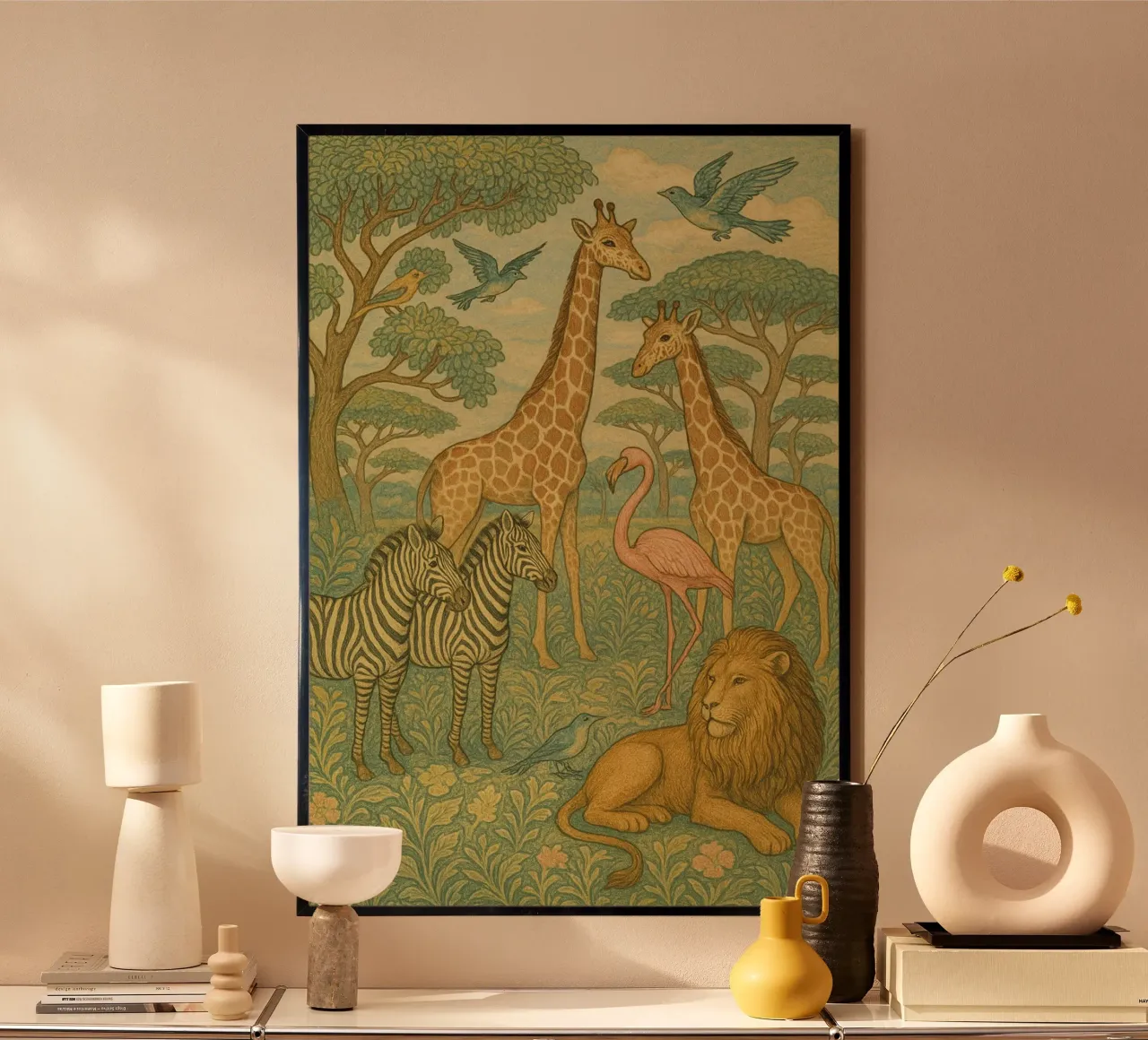 Vintage Jungle poster by Gypsy Galleria