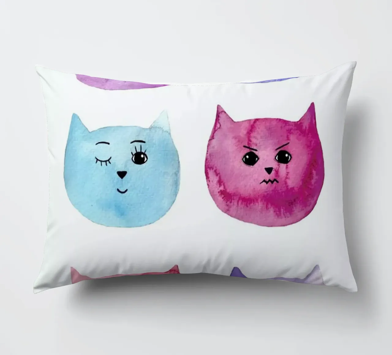 Feline Feelings cuscino da Little Flourishes