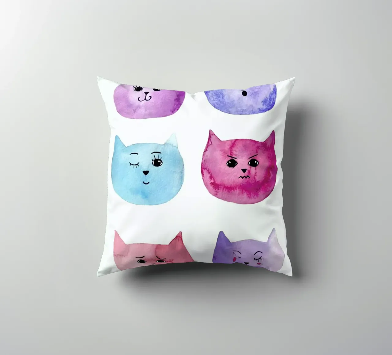 Feline Feelings cuscino da Little Flourishes