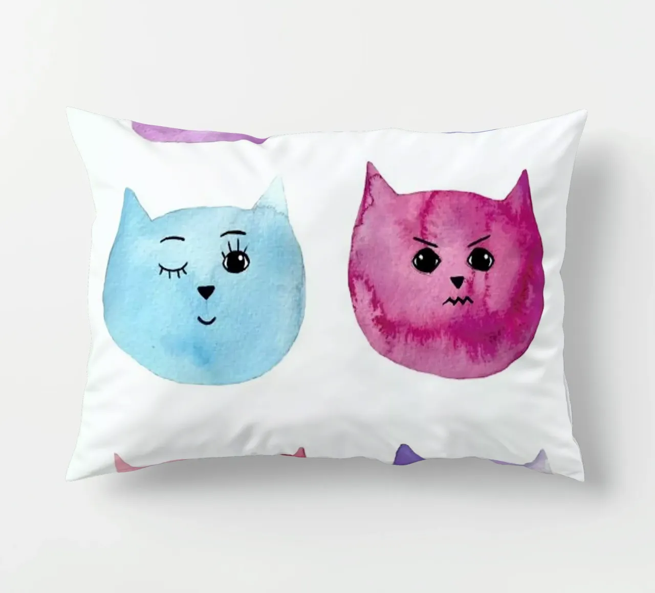 Feline Feelings cuscino da Little Flourishes