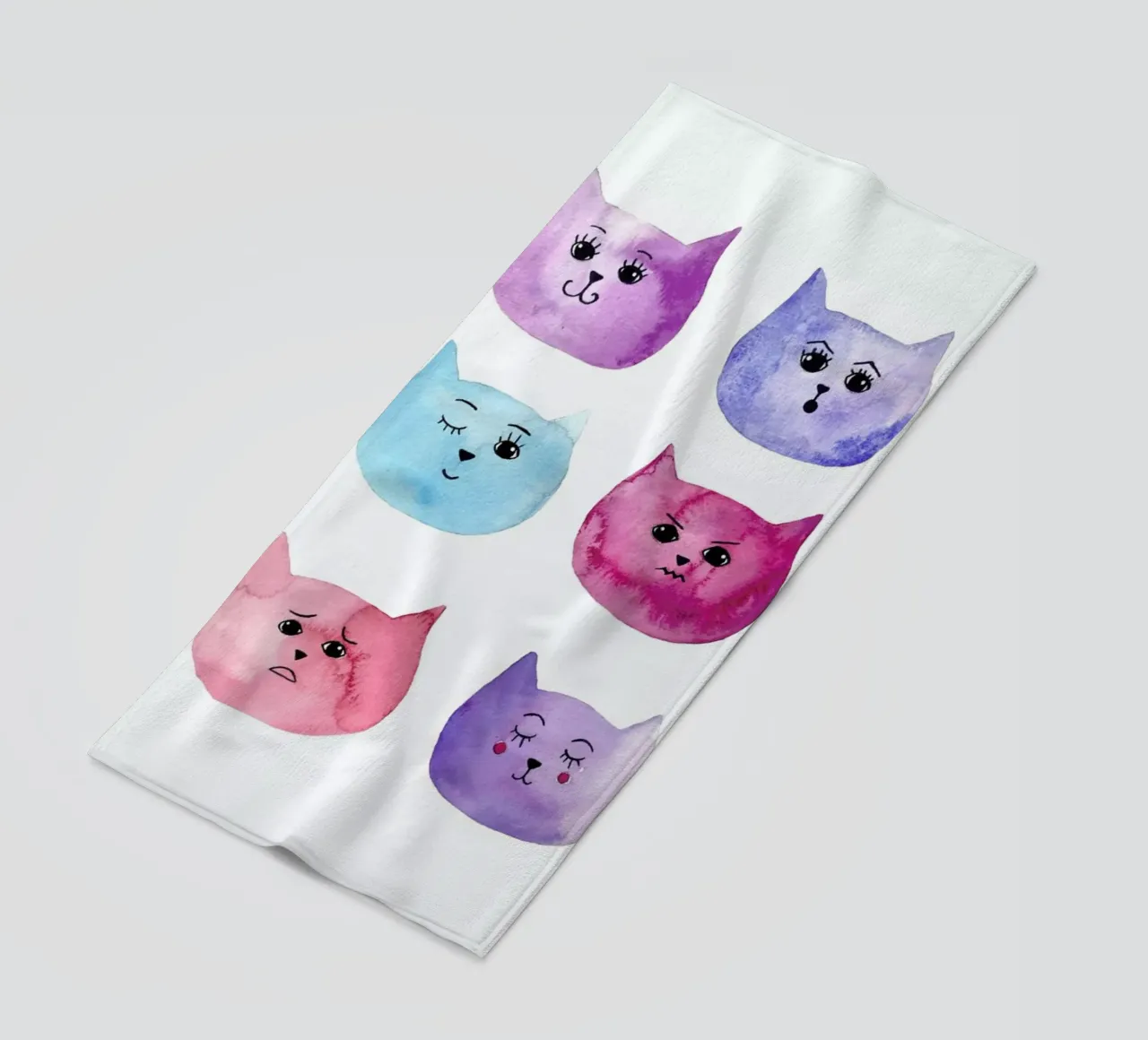 Feline Feelings telo mare da Little Flourishes