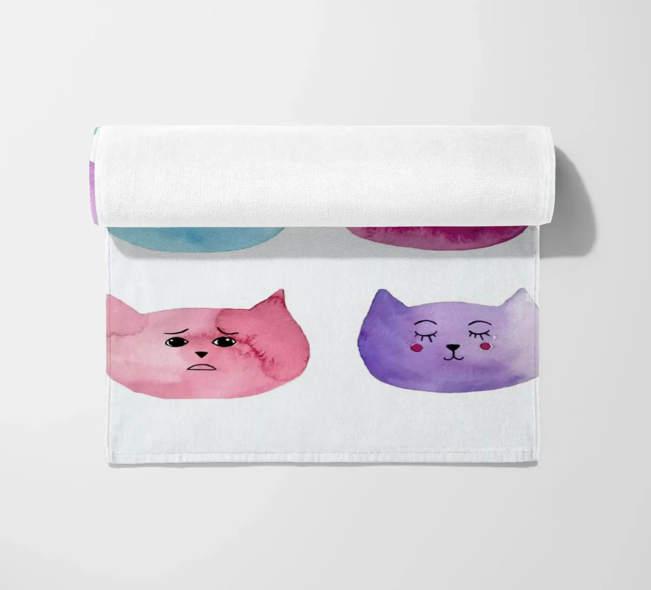 Feline Feelings telo mare da Little Flourishes