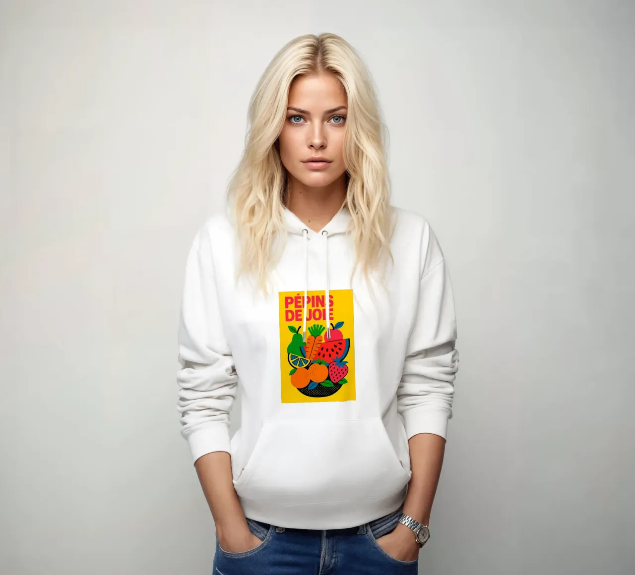 Pinne di gioia felpa con cappuccio da Pop and Fruits - Affiches & posters