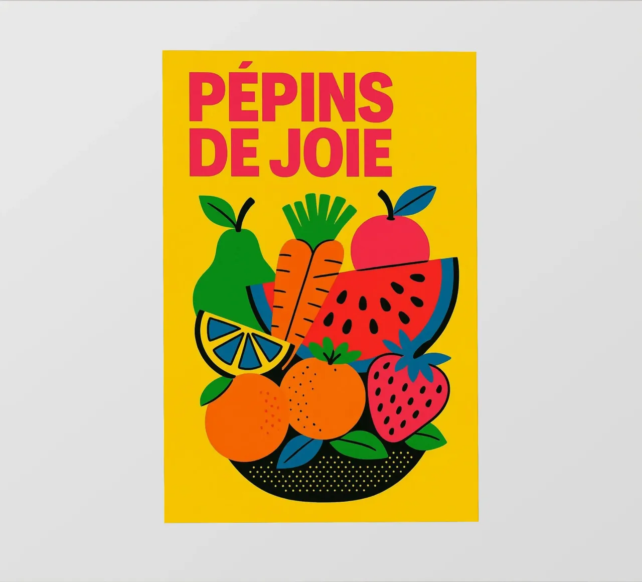 Pinne di gioia pellicola backlit da Pop and Fruits - Affiches & posters