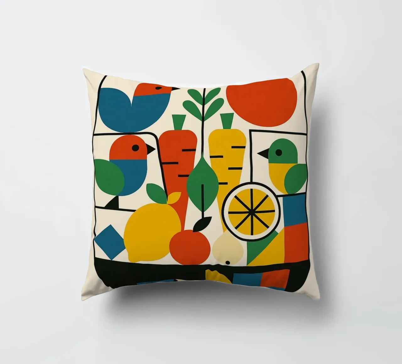 Bowl of Light decorative cushion by Pop and Fruits - Affiches & posters