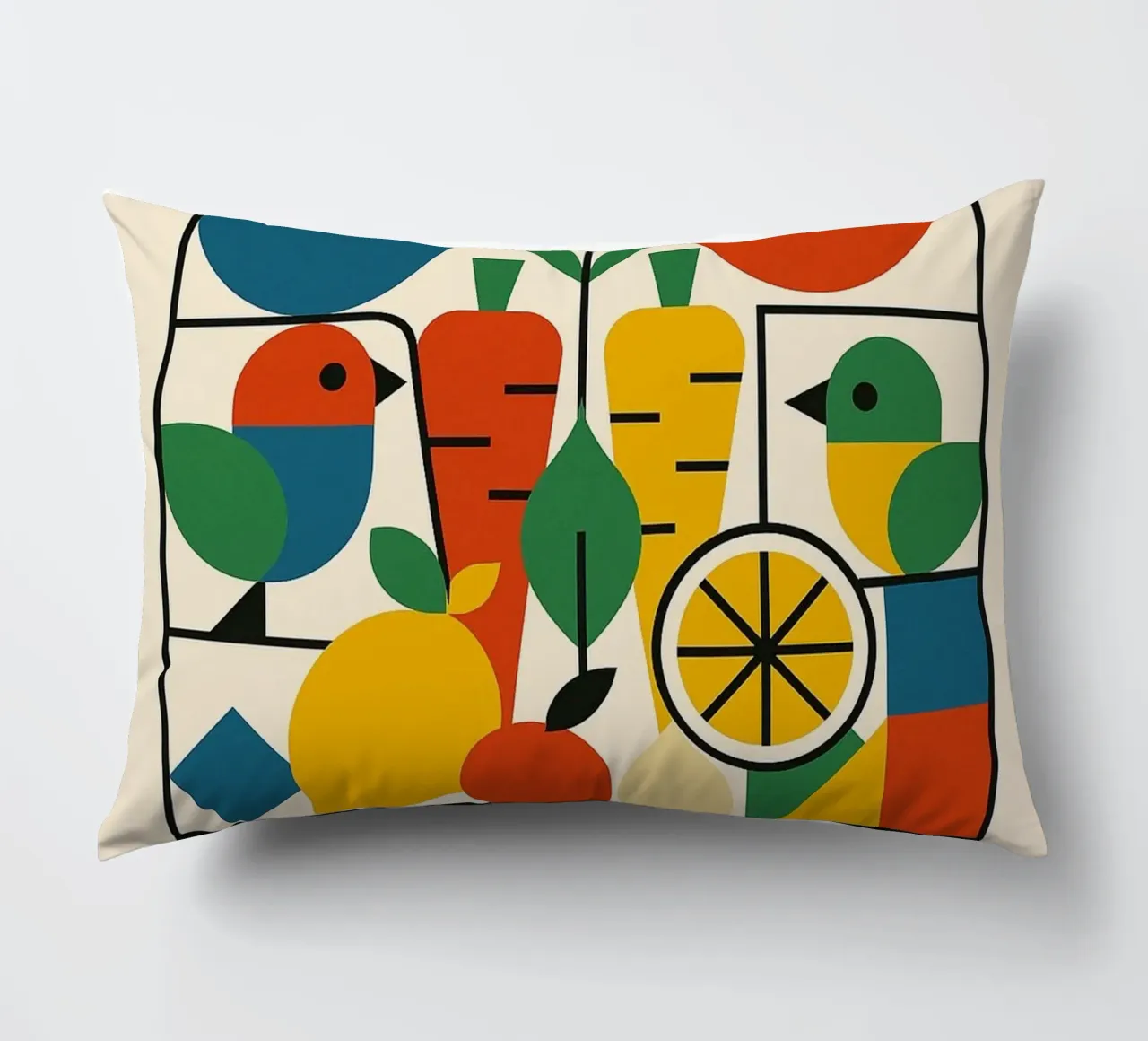 Bowl of Light decorative cushion by Pop and Fruits - Affiches & posters