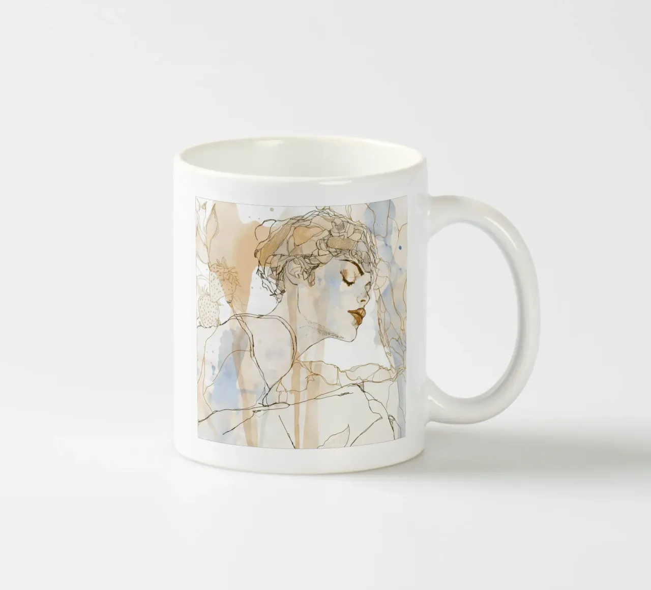 fragola tazza in ceramica da Giulio Iurissevich
