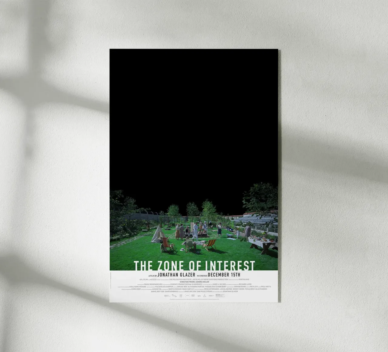 The Zone of Interest plexiglass da Attaboy Dsgn