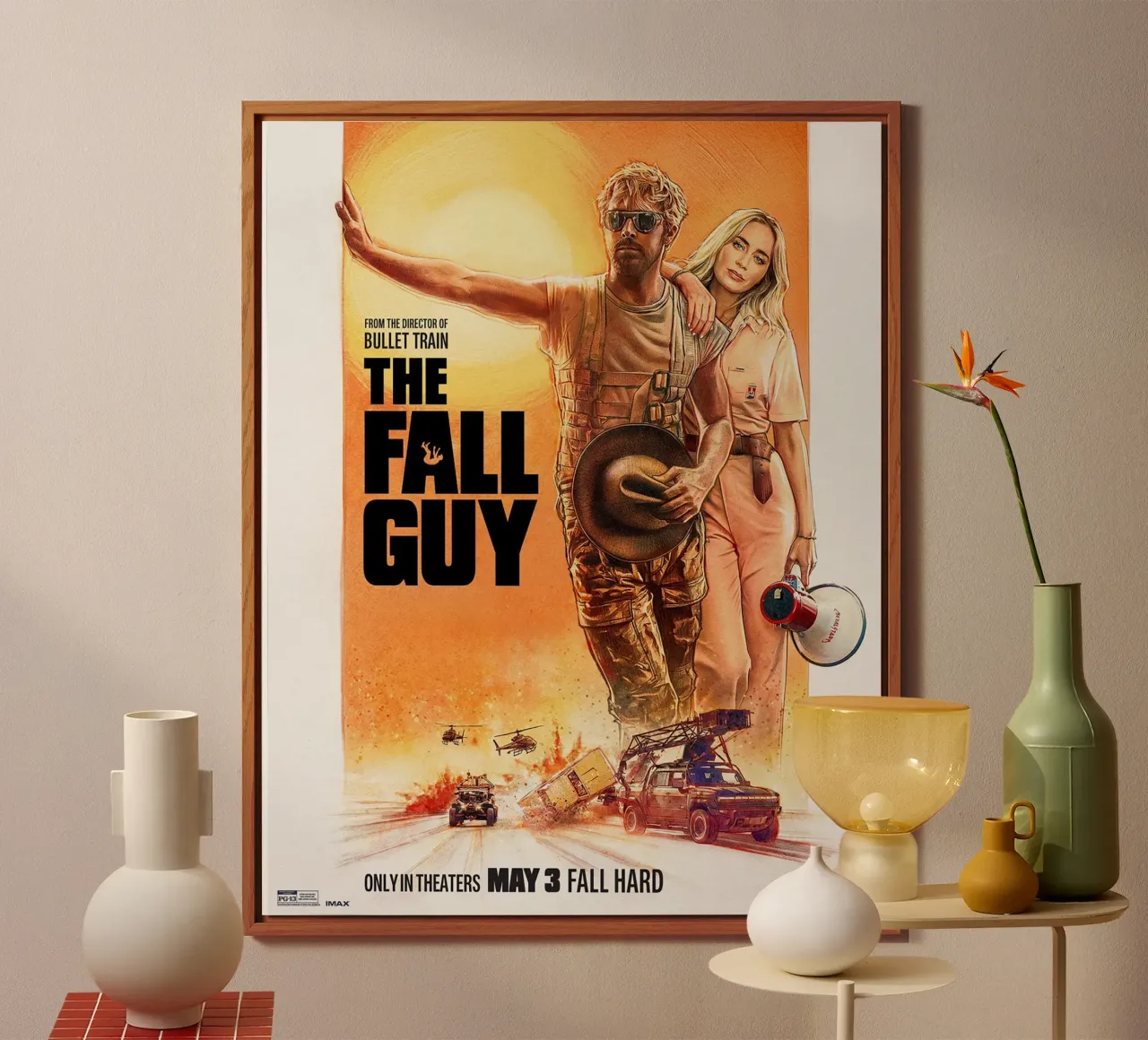 The Fall Guy alluminio dibond da Attaboy Dsgn