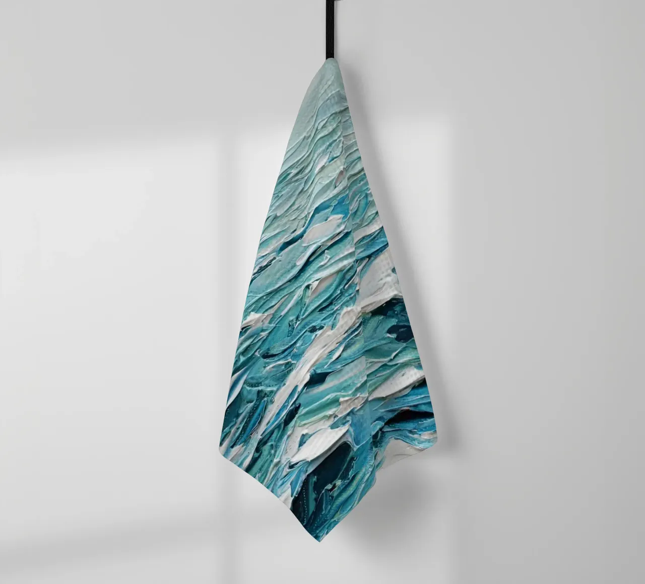 Into the Mystic tea towel by annmariecoolick
