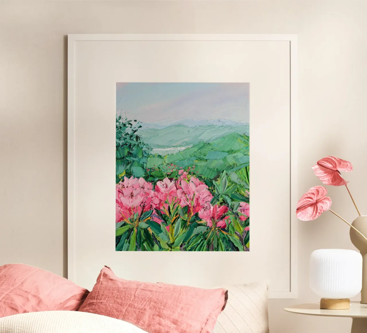 Craggy Gardens hahnemühle by annmariecoolick