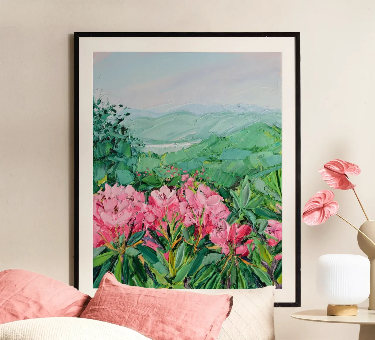 Craggy Gardens hahnemühle by annmariecoolick