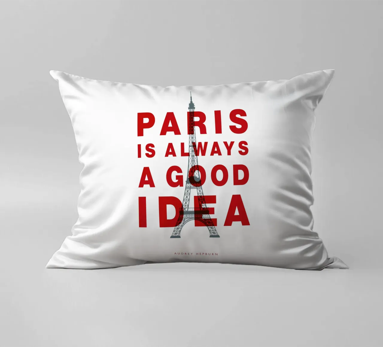 Parigi è sempre una buona idea cuscino da THE MOTIVATED TYPE