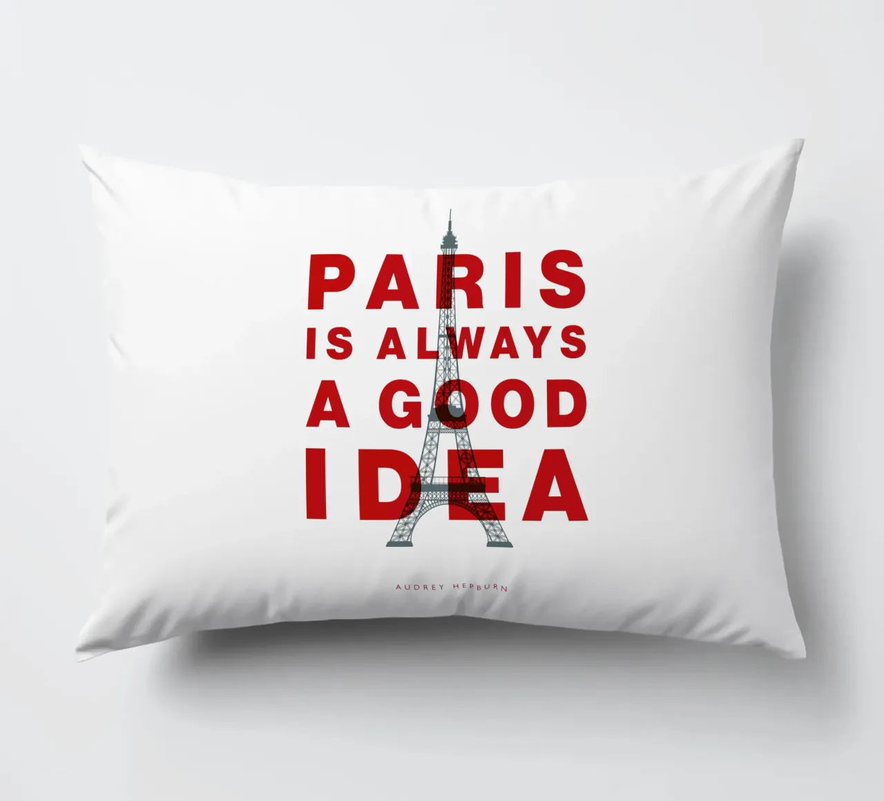 Parigi è sempre una buona idea cuscino da THE MOTIVATED TYPE