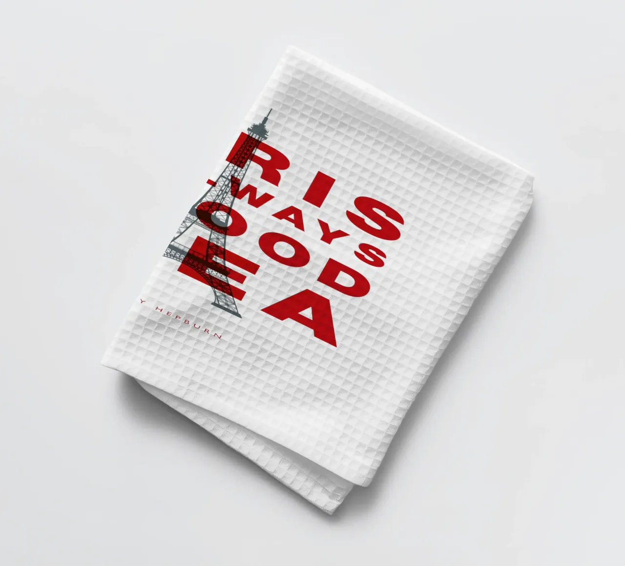 Parigi è sempre una buona idea canovaccio da cucina da THE MOTIVATED TYPE