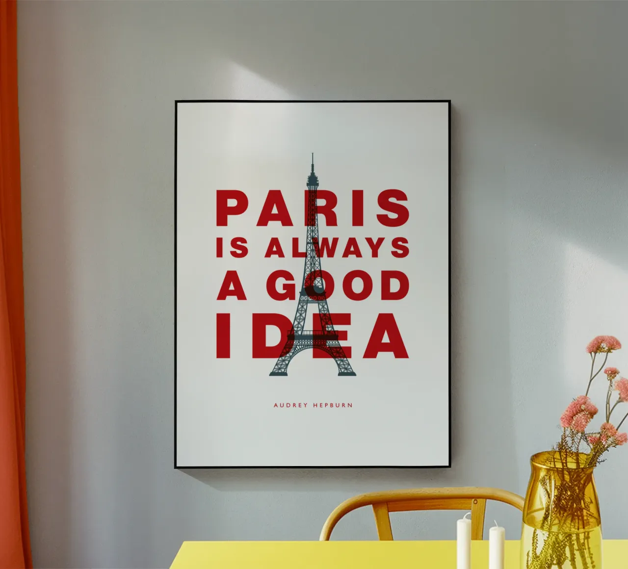 Parigi è sempre una buona idea plexiglass da THE MOTIVATED TYPE
