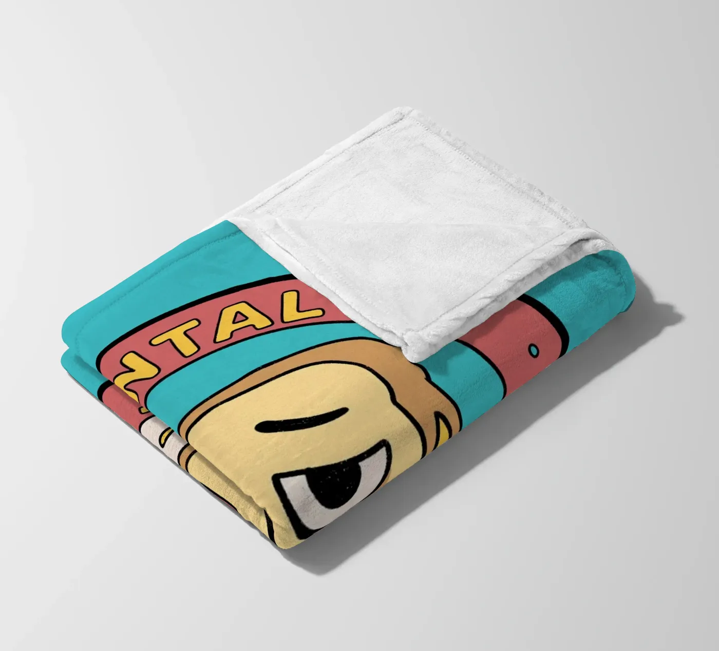 Mental Bake Down fleece blanket by Loobs