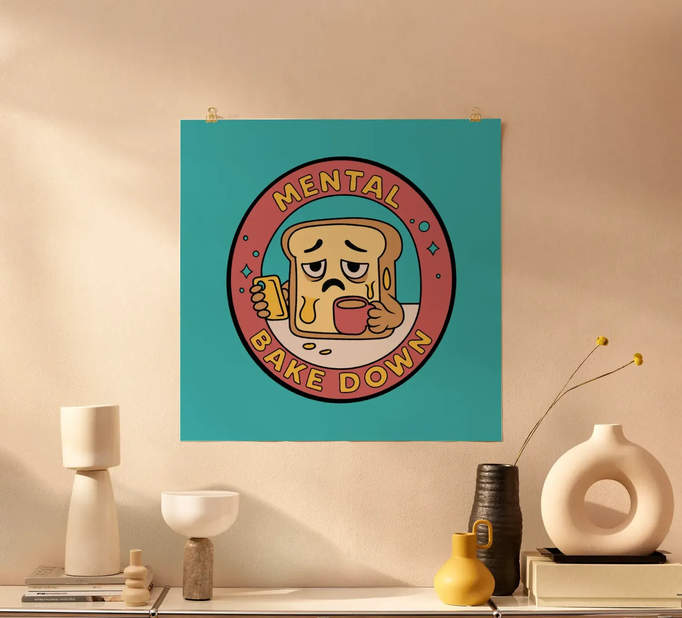 Mental Bake Down poster by Loobs