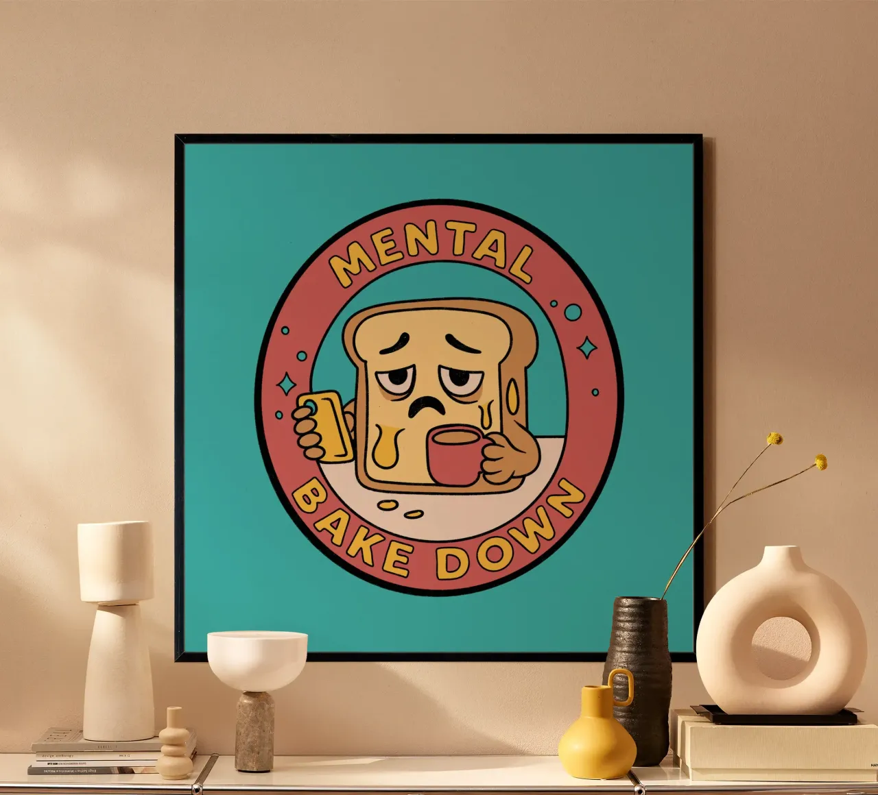 Mental Bake Down poster da Loobs