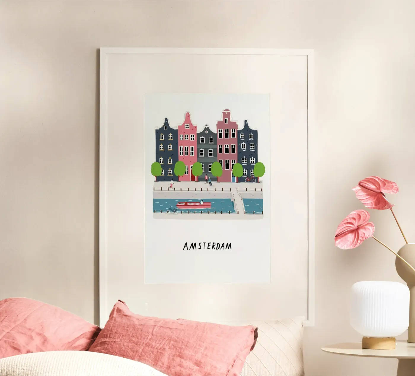 Amsterdam poster by Alex Foster