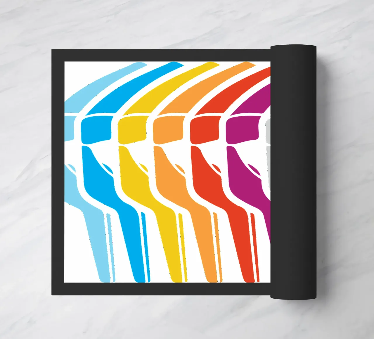 Design artistico retro Doom zerbino da rangginangs