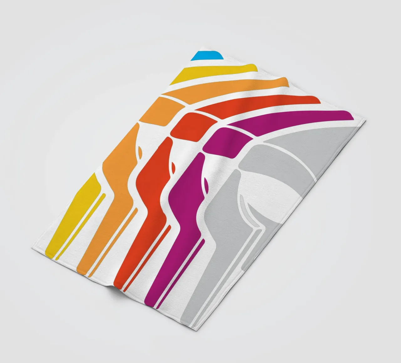 Design artistico retro Doom coperta in pile da rangginangs