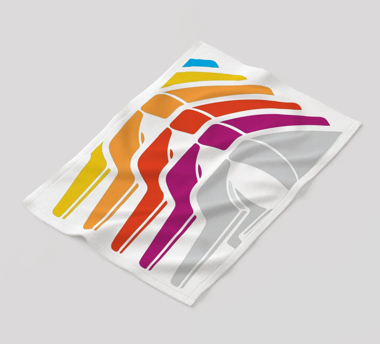 Design artistico retro Doom coperta in pile da rangginangs