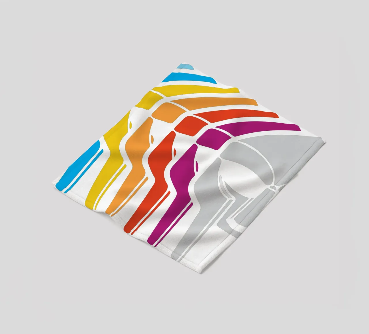 Design artistico retro Doom coperta in pile da rangginangs