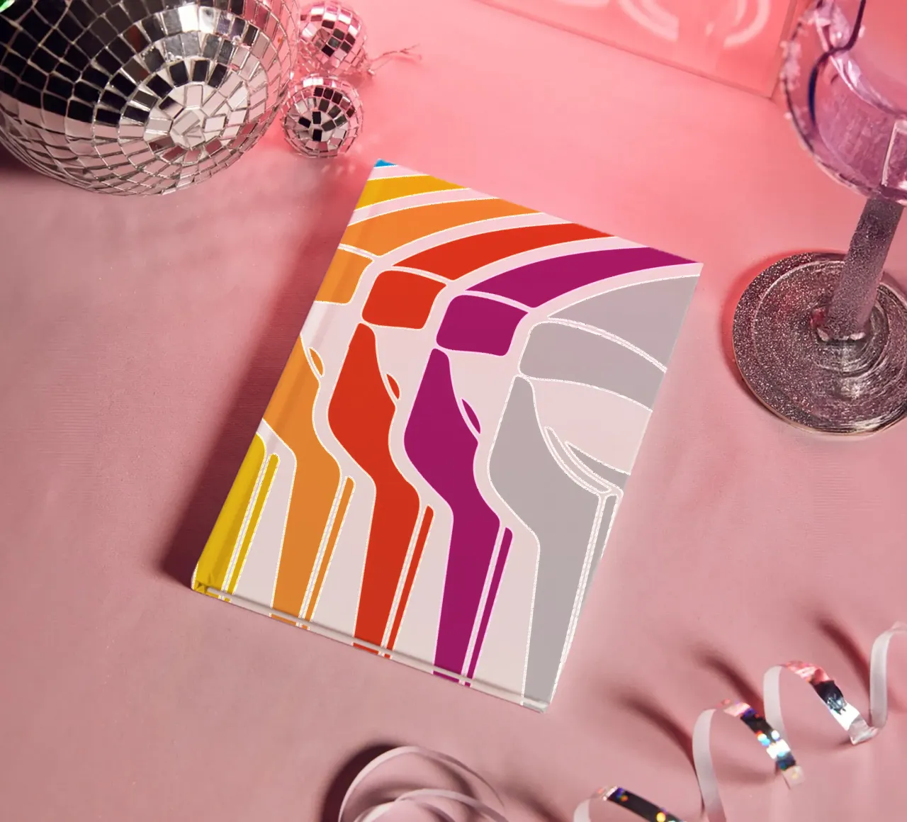 Retro Doom Art Design notebook by rangginangs