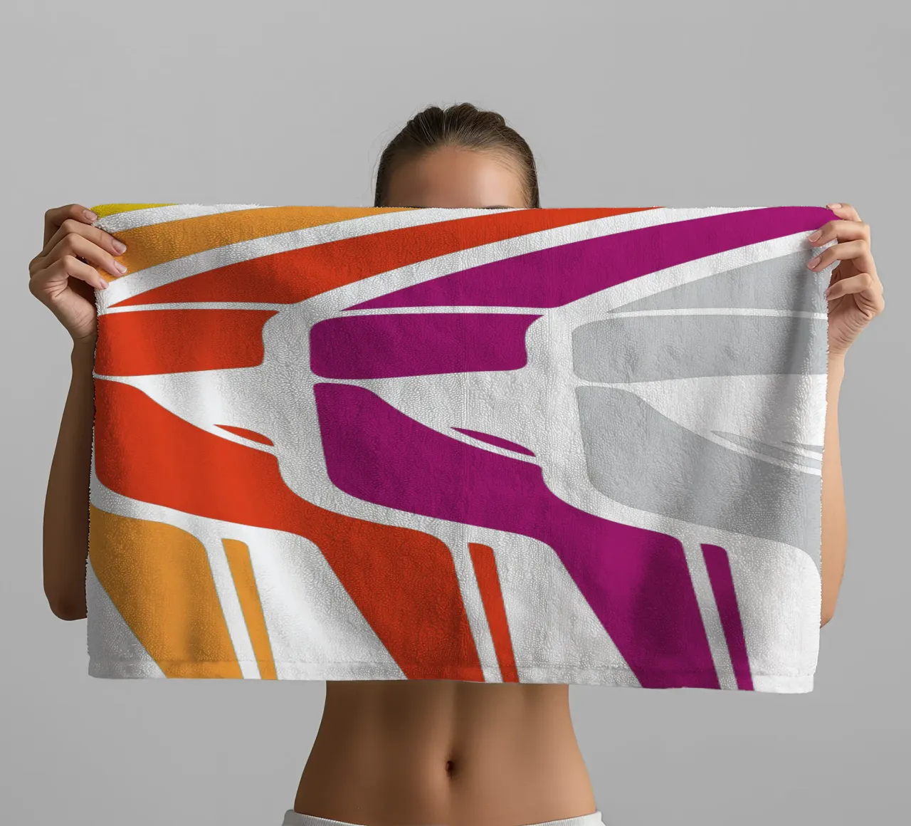 Design artistico retro Doom asciugamano da bagno da rangginangs