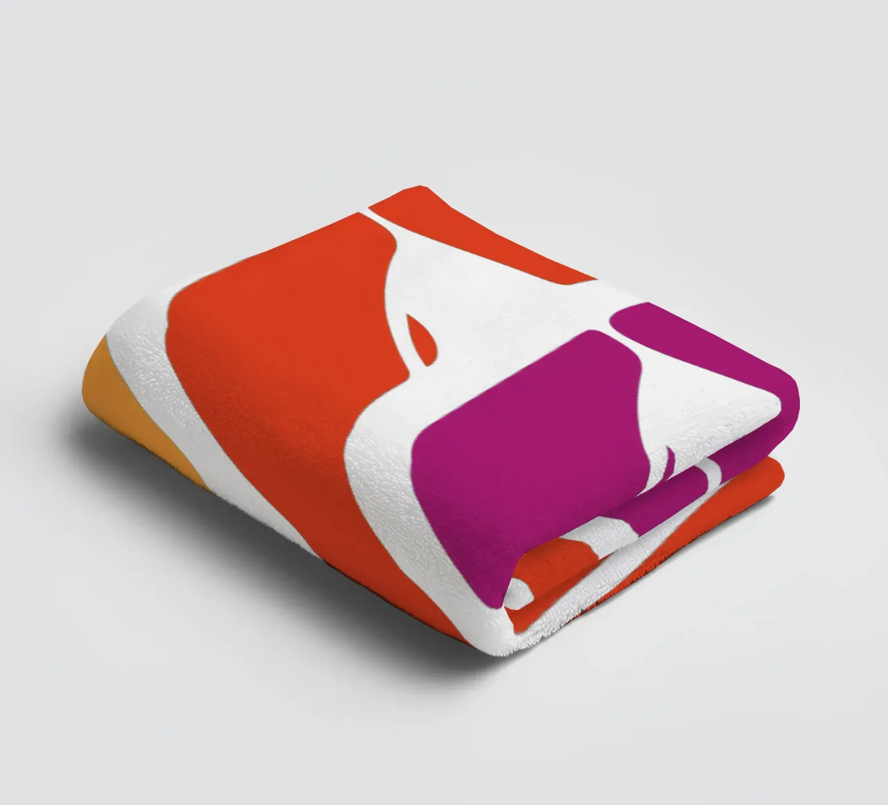 Retro Doom Art Ontwerp badhanddoek van rangginangs